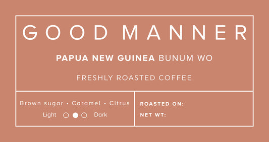 Papua New Guinea Bunum Wo - Good Manner